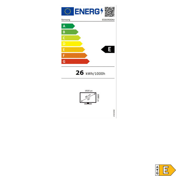 Samsung Monitor S39GD (LS32D392GAUXEN) de 32 pouces style S39GD (LS32D392GAUXEN) ou similaire selon spécifications de série. *Note: La taille exacte n'est pas spécifiée dans les données sources.*