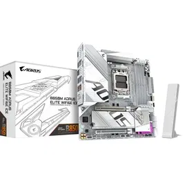 GIGABYTE Carte mère B850M AORUS ELITE WIFI6E ICE AM5, DDR5, WiFi 7, USB 3.2 Gen 2, pour AMD Ryzen 9000, 8000, 7000