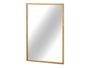 Giftdecor Miroir Rectangulaire Doré 90x60 cm Verre Métal