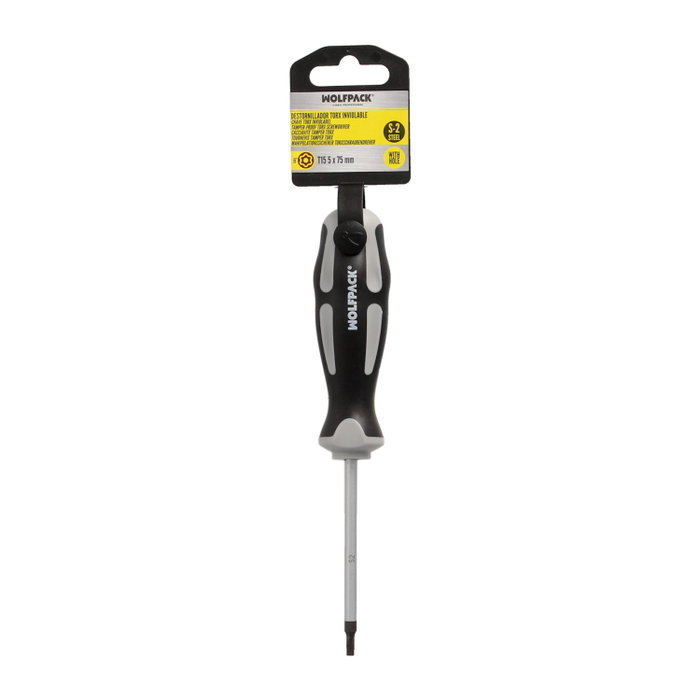 WOLFPACK LINEA PROFESIONAL Tournevis Torx Inviolable T15