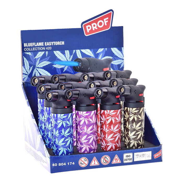 Polyflame Encendedor rechargeable flamme bleue, couleurs assorties