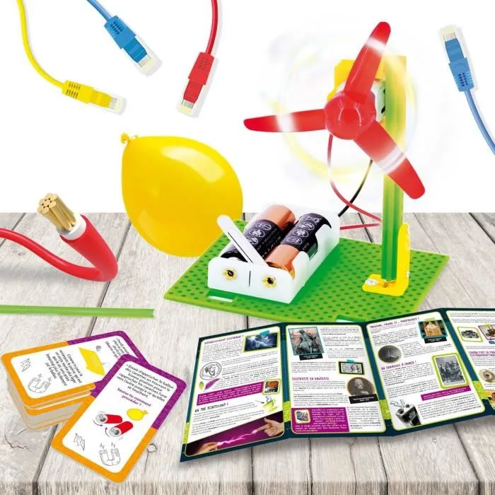 Lisciani Giochi - I'm A Genius Pocket - Découverte de l'électricité - Kit scientifique pour enfants 8 ans et plus avec composants sécurisés Lisciani Giochi - I'm A Genius Pocket - Découverte de l'électricité - Kit scientifique pour enfants 8 ans et plus avec composants sécurisés