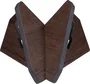 FRAMEWORKS Support pour guitare de style X en bois - Marron