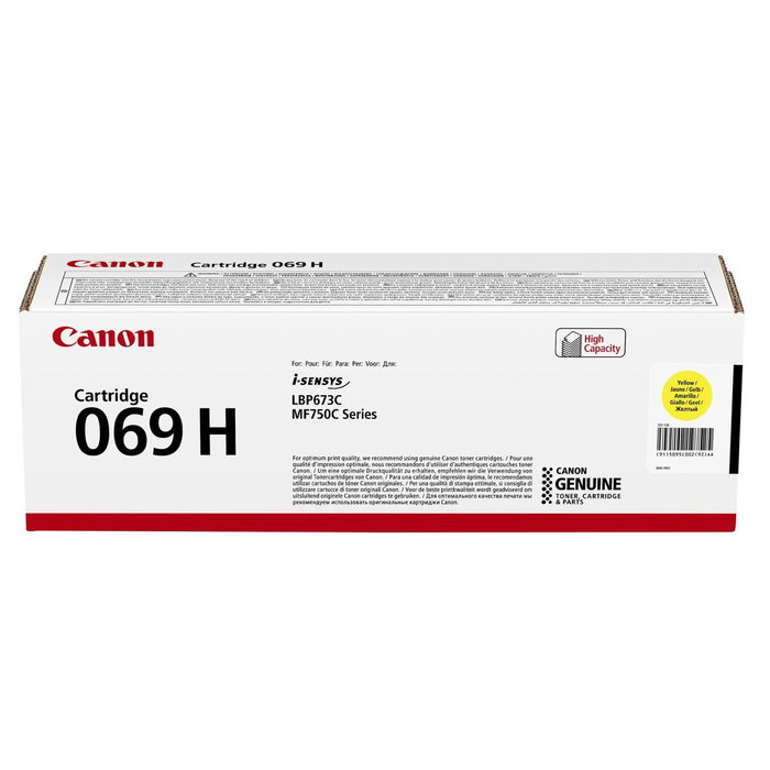 Canon Toner 069H Jaune 5095C002 Canon Toner 069H Jaune 5095C002