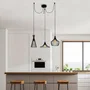 D By M.Red Suspension lustre D de 114 cm - Noir