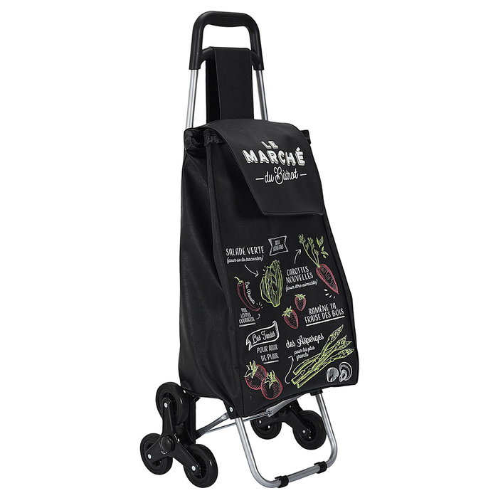 Cook Concept Chariot de courses Bistrot 6 roues