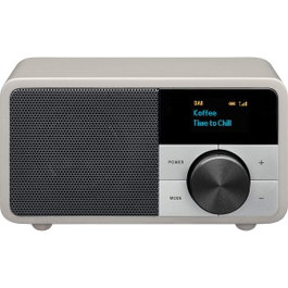 Sangean DDR7 MINI Radio Transistor Argenté Rétro DAB+/FM/Bluetooth