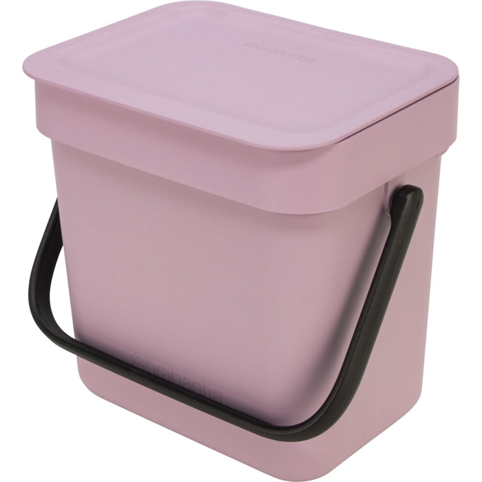 Brabantia Sort & Go Poubelle Lilac Pink 3 L Brabantia Sort & Go Poubelle Lilac Pink 3 L