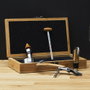 The Concept Factory Coffret d'accessoires pour le vin en bambou, 5 pièces