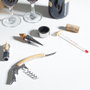 The Concept Factory Coffret d'accessoires pour le vin en bambou, 5 pièces