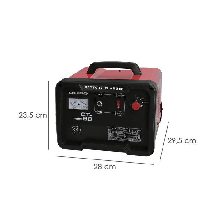 WOLFPACK LINEA PROFESIONAL Chargeur de batterie 12/24V 30-350Ah avec démarreur WOLFPACK LINEA PROFESIONAL Chargeur de batterie 12/24V 30-350Ah avec démarreur
