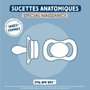 Dodie Duo sucettes anatomiques Pieuvre 0/2 mois