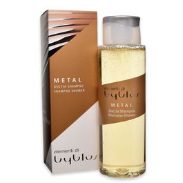 Byblos Metal Nettoyage Gel Douche 400 ml pour Homme - Pour Tous Types de Peau