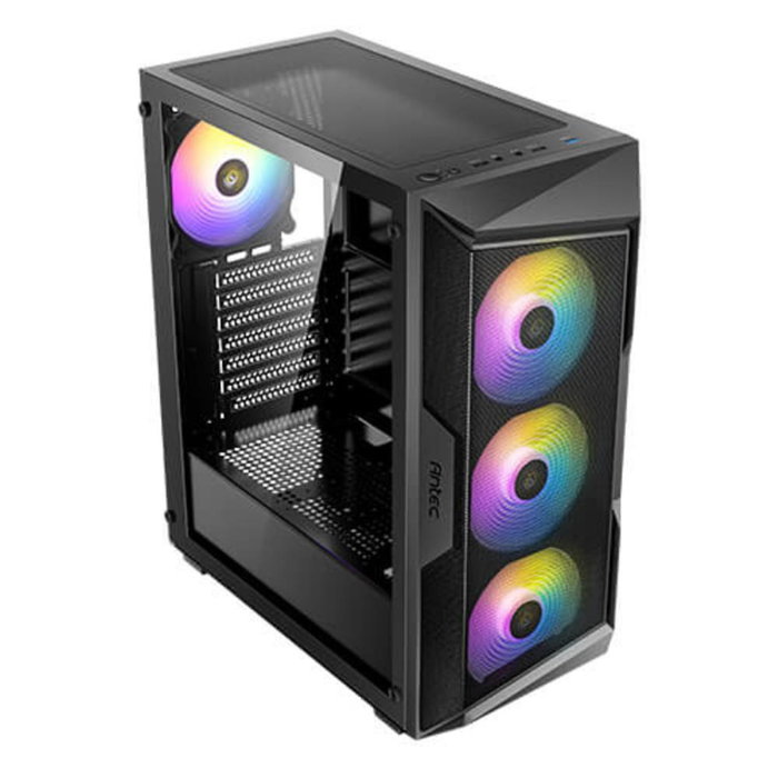 Antec AX61 Elite Boîtier PC Gaming Midi Tower Noir Micro-ATX/ITX avec Fenêtre Latérale Antec AX61 Elite Boîtier PC Gaming Midi Tower Noir Micro-ATX/ITX avec Fenêtre Latérale