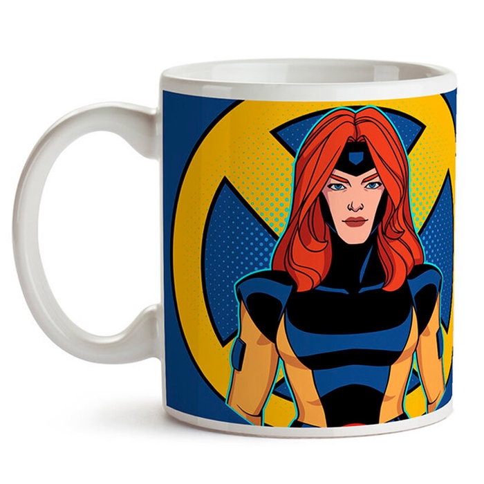 SEMIC STUDIO - Tasse Jean Grey X-Men Marvel en céramique - 8,5 x 10 x 12,5 cm