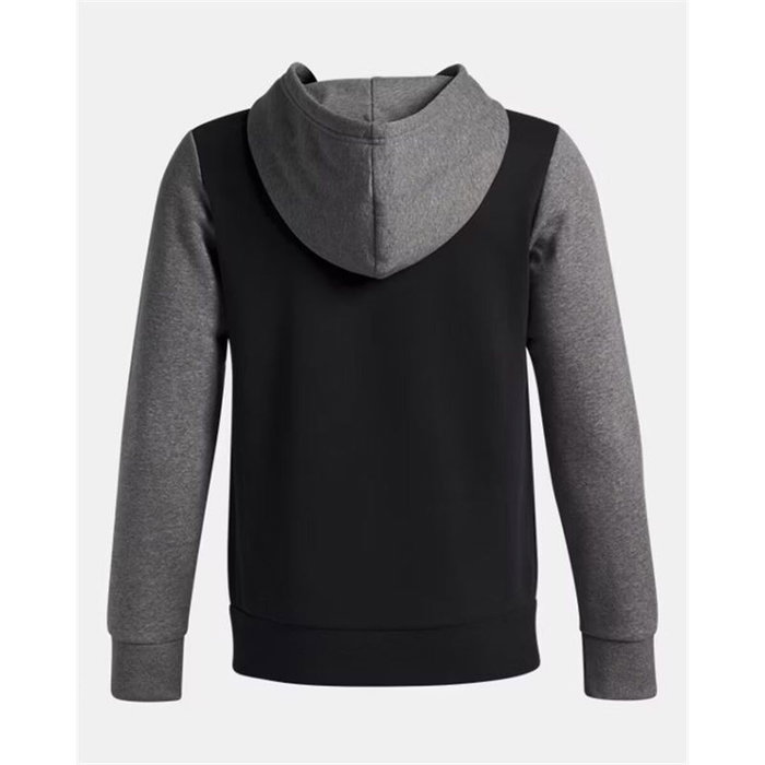 Sweat-shirt à capuche fille Under Armour Rival Flc Cblck Grphc Hd Noir L