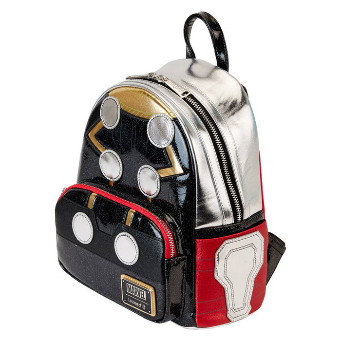 LOUNGEFLY Mini Sac à Dos Marvel Metallic Thor