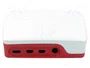 Raspberry Pi Boîtier officiel pour Raspberry Pi 4 rouge et blanc