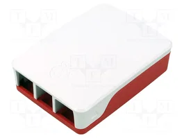 Raspberry Pi Boîtier officiel pour Raspberry Pi 4 rouge et blanc