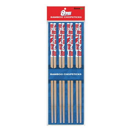 NMR Distribution Baguettes en bambou sur le thème de David Bowie (Lot de 4 paires)