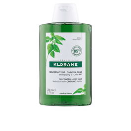 Klorane Shampoing Régulateur de Sébum à l'Ortie Bio pour Cheveux Gras 200 ml