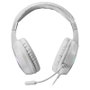 Mars Gaming MH122W Casque Gaming Filaire avec Micro, Jack 3.5 mm, Son Hi-Fi, Éclairage FRGB, Blanc