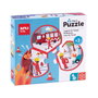 APLI KIDS Puzzle Association Trio Métiers 18822 – 8 Puzzles de 3 Pièces Chacun – Jeu Éducatif dès 3 Ans