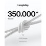 Belkin Câble USB-C vers USB-C BoostCharge Pro tressé 240W, 1m, blanc