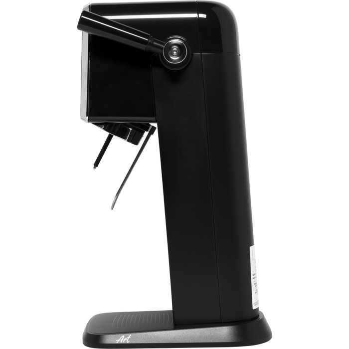 SodaStream ART Machine à eau gazeuse noire avec bouteille PET 1L et cylindre Quick Connect