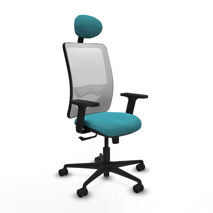 PIQUERAS Y CRESPO Chaise Zulema Synchro Turquoise et Blanc PIQUERAS Y CRESPO Chaise Zulema Synchro Turquoise et Blanc