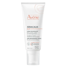 Avene XeraCalm A.D Crème Émolliente Visage - Hydratation Intense pour Peau Très Sèche à Tendance Atopique - 200 ml