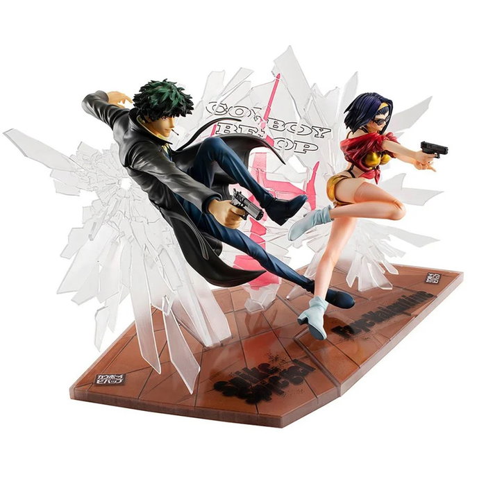 Megahouse Cowboy Bebop Spike & Faye Statue 1/8