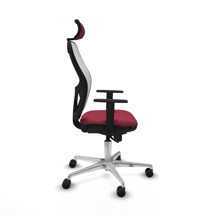 Piqueras y Crespo Chaise de Bureau 1D086N2 Bordeaux