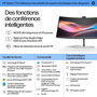 HP Series 7 Pro 734pm - Écran de conférence 34 pouces WQHD avec webcam IA, Thunderbolt 4 et affichage HDR400 IPS Black