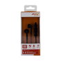 Myway MWHPH0022 Casque Bluetooth sans fil noir, son HD, micro intégré, autonomie 5h
