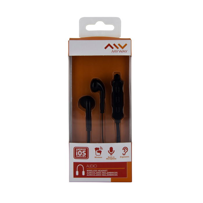 Casques avec Microphone Myway Noir