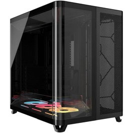 Corsair AIR 5400 LX-R RGB iCUE LINK - Boîtier Mid-Tower Noir en Verre Trempé