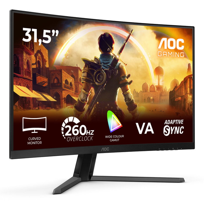 AOC C32G42ZE Monitor Gaming Incurvé 32'' Full HD AOC C32G42ZE Monitor Gaming Incurvé 32'' Full HD