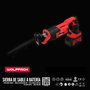 WOLFPACK LINEA PROFESIONAL Scie saute 20V avec batterie 4Ah et mallette