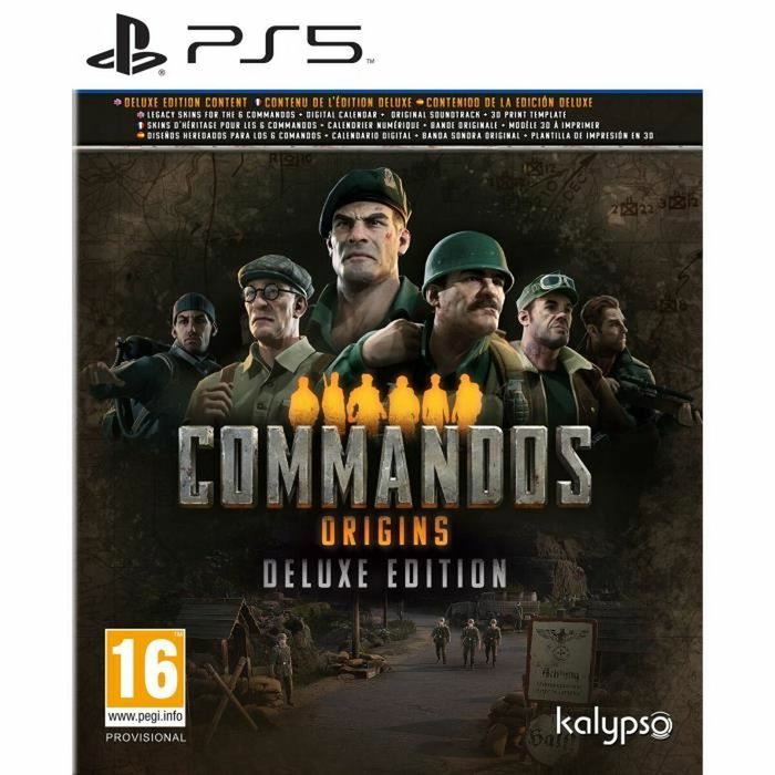 Microids Commandos: Origins Deluxe Edition - PS5 Microids Commandos: Origins Deluxe Edition - PS5