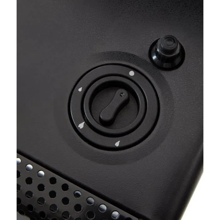 Favex Ektor Fire - Chauffage d'appoint gaz butane à effet flamme avec technologie Infrableu, 3400 W, 3 puissances, chauffage jusqu'à 35 m²