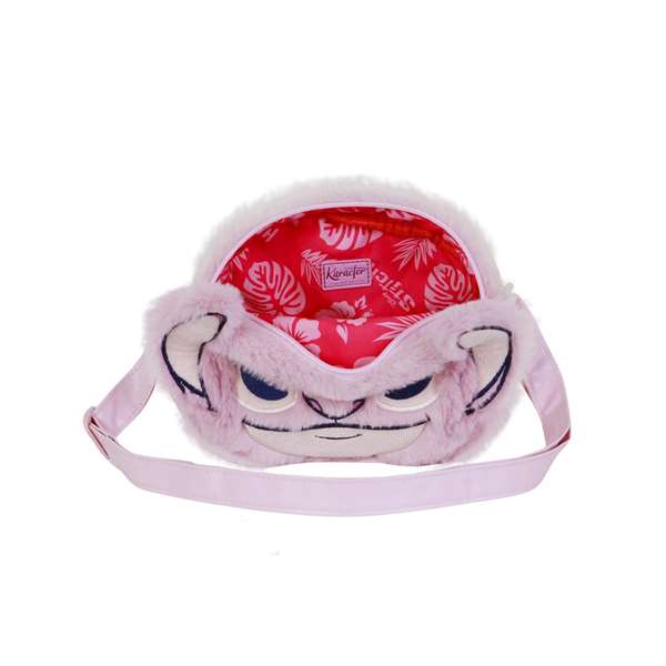 Karactermania Angel Mini sac à bandoulière en peluche cœur 17x13x7cm, rose, en polyester, pour enfants à partir de 36 mois