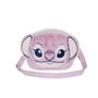 Karactermania Angel Mini sac à bandoulière en peluche cœur 17x13x7cm, rose, en polyester, pour enfants à partir de 36 mois