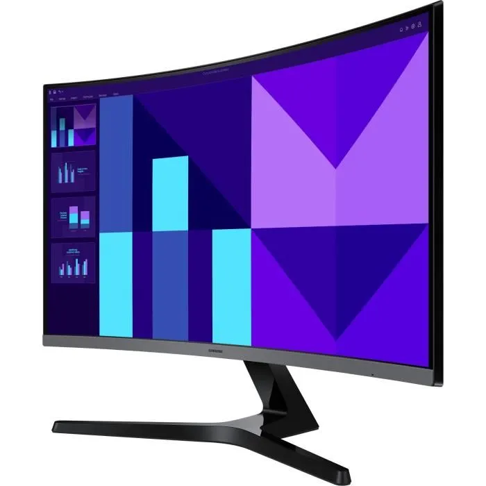 Samsung LS27D390GAUXEN - Moniteur PC incurvé 27 pouces, dalle VA FHD 1920x1080, 100Hz, 4ms, rapport de contraste 3000:1, 1800R, avec port HDMI
