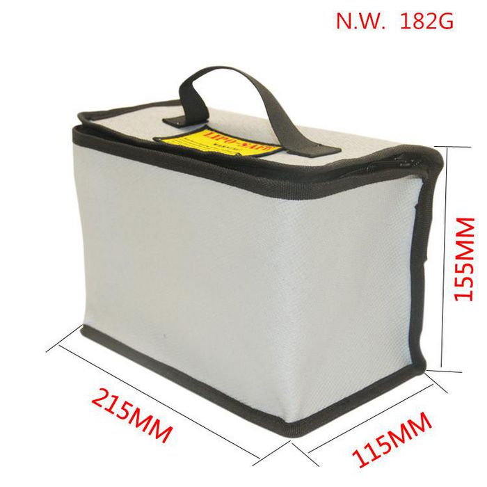 CoreParts Sac pour batteries avec poignée 215x155x115mm CoreParts Sac pour batteries avec poignée 215x155x115mm