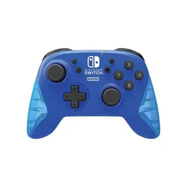 Hori HORIPAD Officielle - Manette Sans Fil Bluetooth pour Nintendo Switch et Switch OLED - Bleu - Jusqu'à 15 Heures d'Autonomie