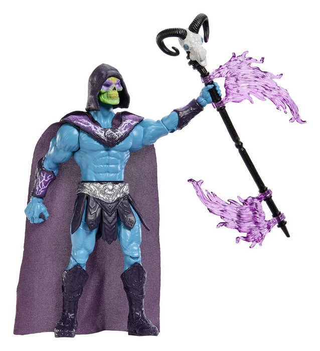 Mattel Figurine Skeletor Masters of the Universe 2026 Movie avec Bâton du Chaos Mattel Figurine Skeletor Masters of the Universe 2026 Movie avec Bâton du Chaos