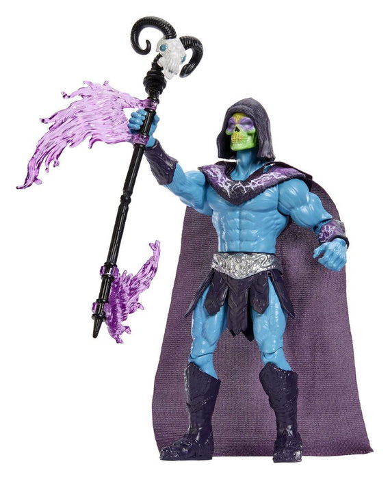 Mattel Figurine Skeletor Masters of the Universe 2026 Movie avec Bâton du Chaos Mattel Figurine Skeletor Masters of the Universe 2026 Movie avec Bâton du Chaos