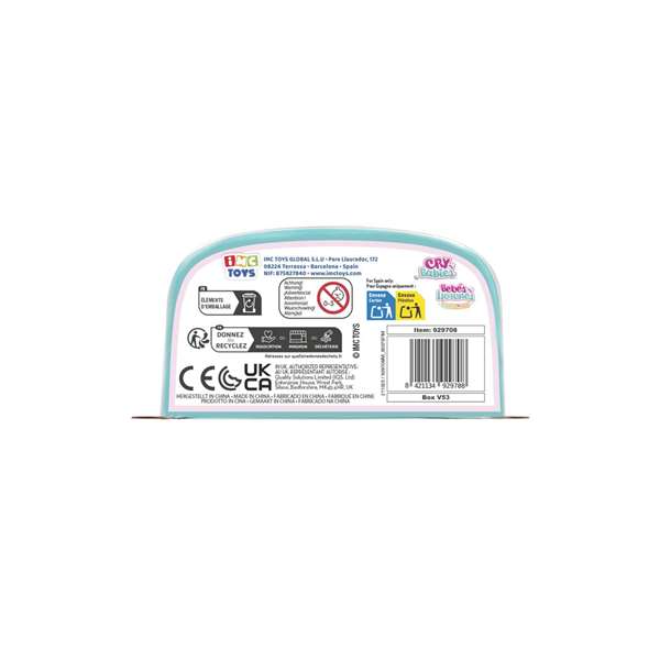 Imc Toys Muñeco Bebé Llorón Lágrimas Mágicas Charmz avec Biberon, Chupete et 2 Charms pour Compléter le Look - Modèles Assortis Imc Toys Muñeco Bebé Llorón Lágrimas Mágicas Charmz avec Biberon, Chupete et 2 Charms pour Compléter le Look - Modèles Assortis