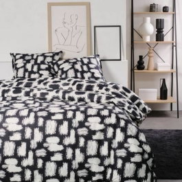 Today Parure de lit Sunshine 13.4 Blanc en 100% Coton Imprimé 220 x 240 cm